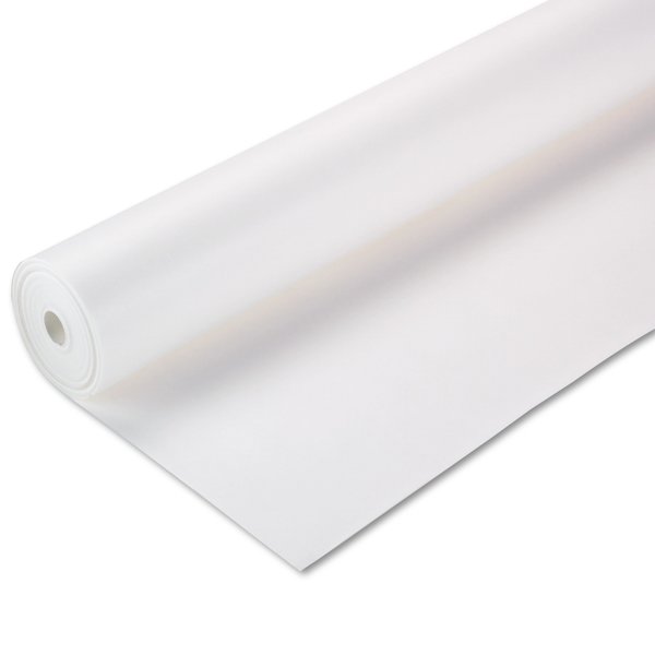 Pacon Paper Roll, Duo Finish, 48" x 200 ft, White 67004